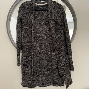 Black/White Cardigan